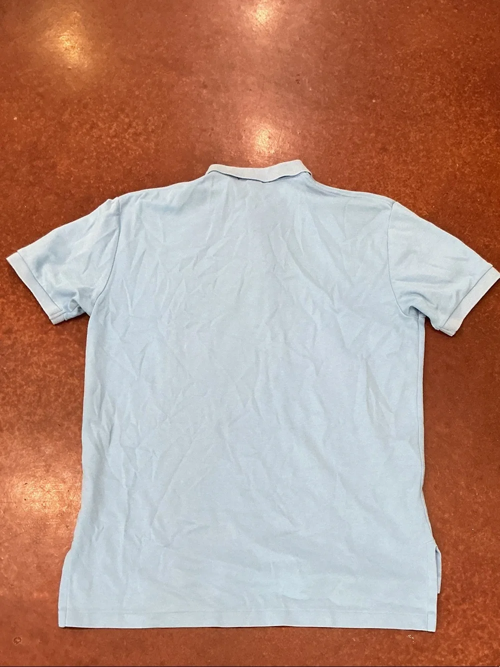 Ralph Lauren Light Blue Polo with White Trim